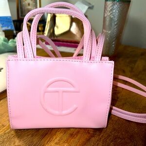 Telfar Bubblegum Shopper Small